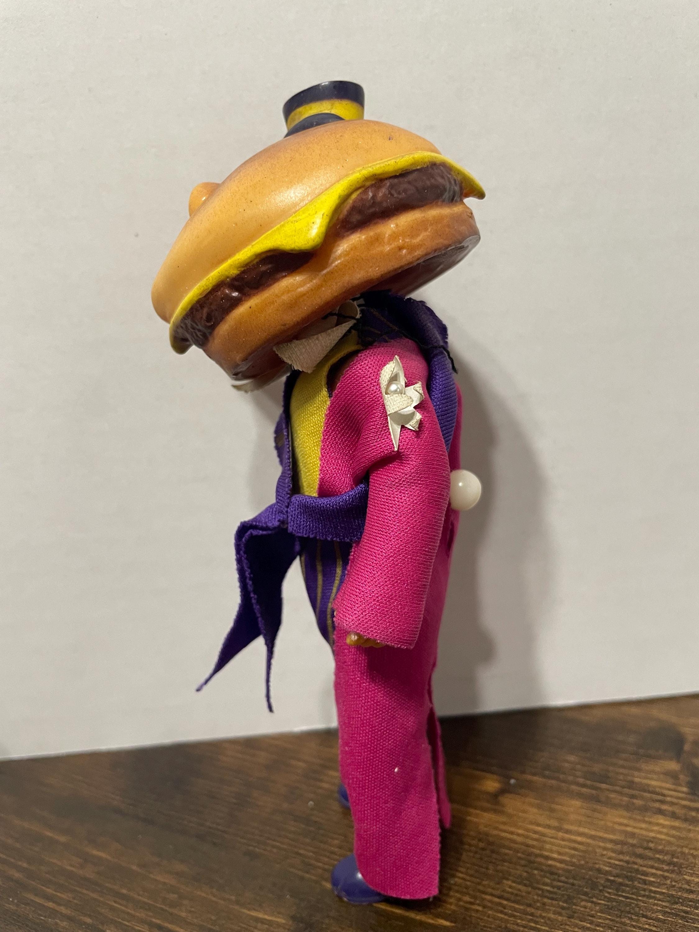 Vintage 1976 Remco Mcdonaldland MAYOR Mccheese Toggle Head Action