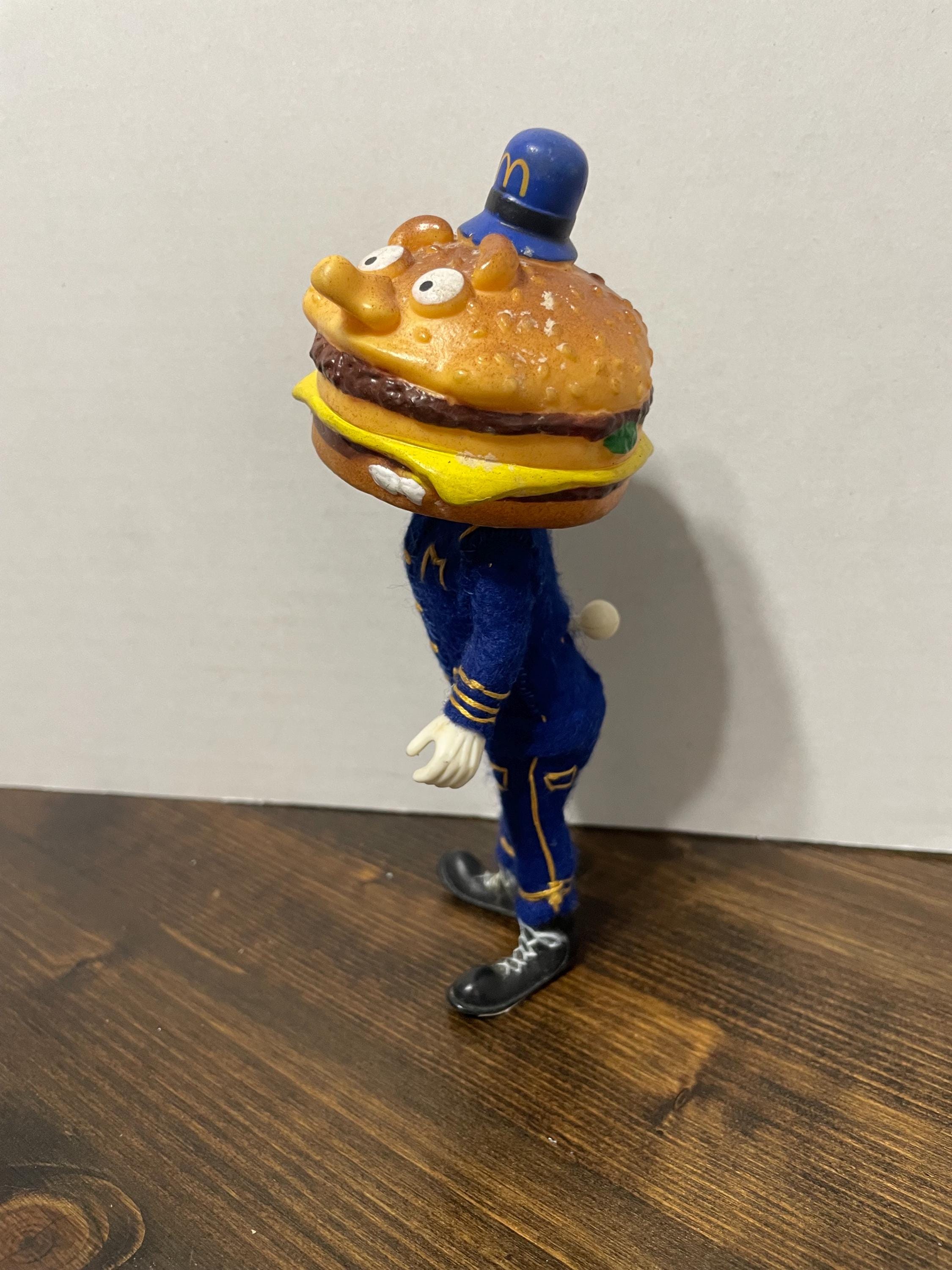 Vintage 1976 Mcdonald's Officer Big Mac Mcdonaldland Toys