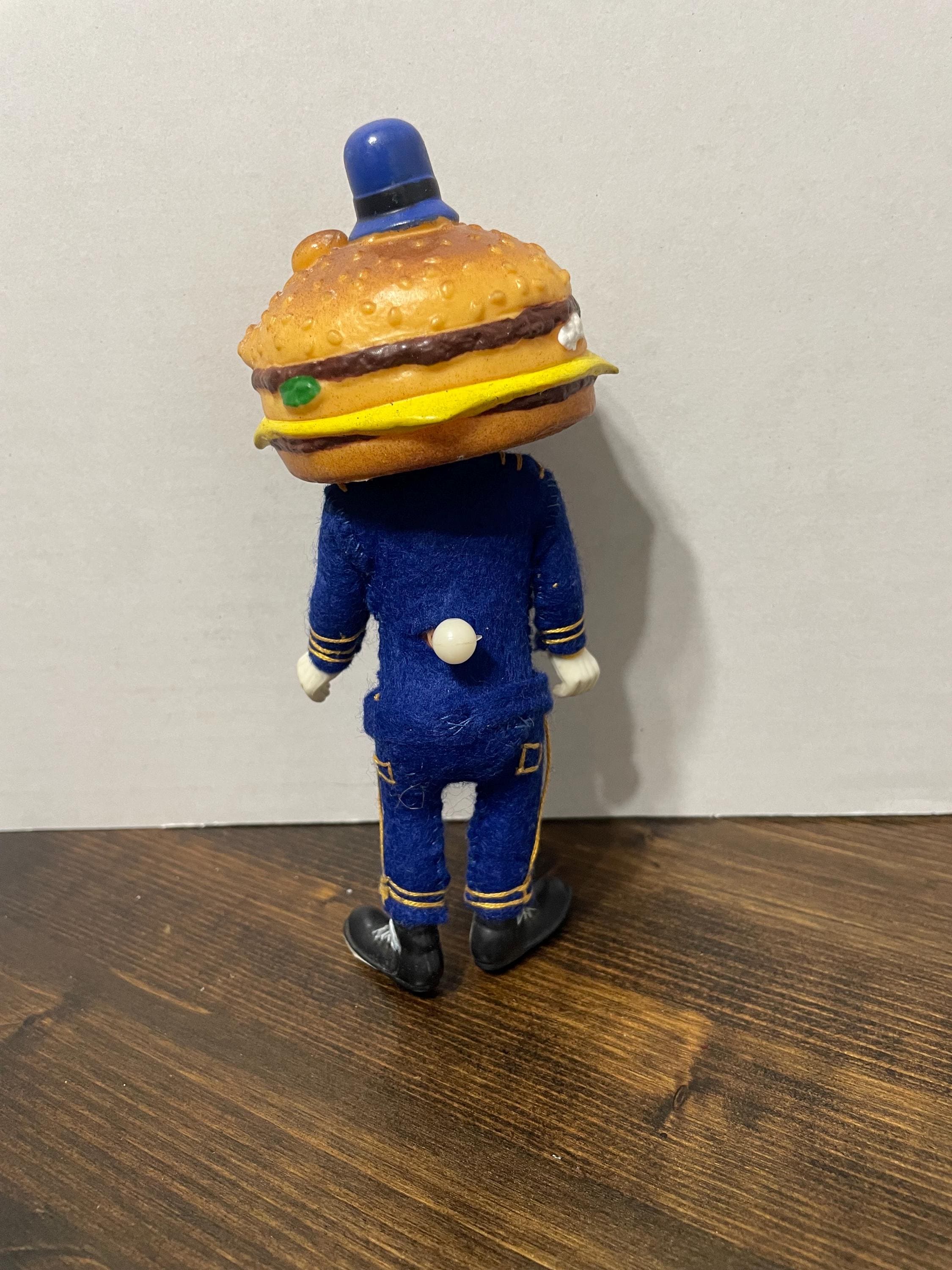 Vintage 1976 Mcdonald's Officer Big Mac Mcdonaldland Toys