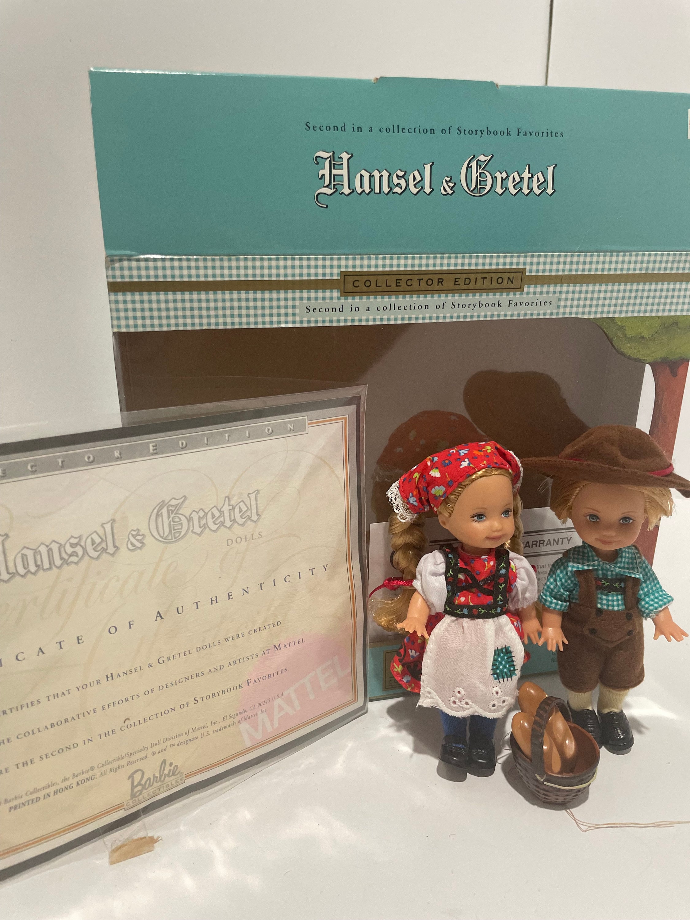 Barbie Hansel and Gretel Story Book Favorites Second in Collection Box is Included Etsy UK