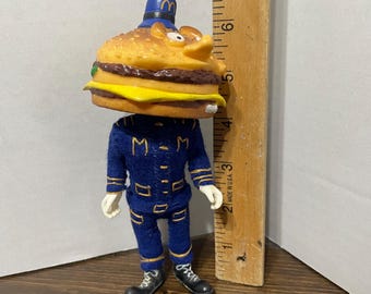 Vintage 1976 Mcdonald's Officer Big Mac Mcdonaldland Toys