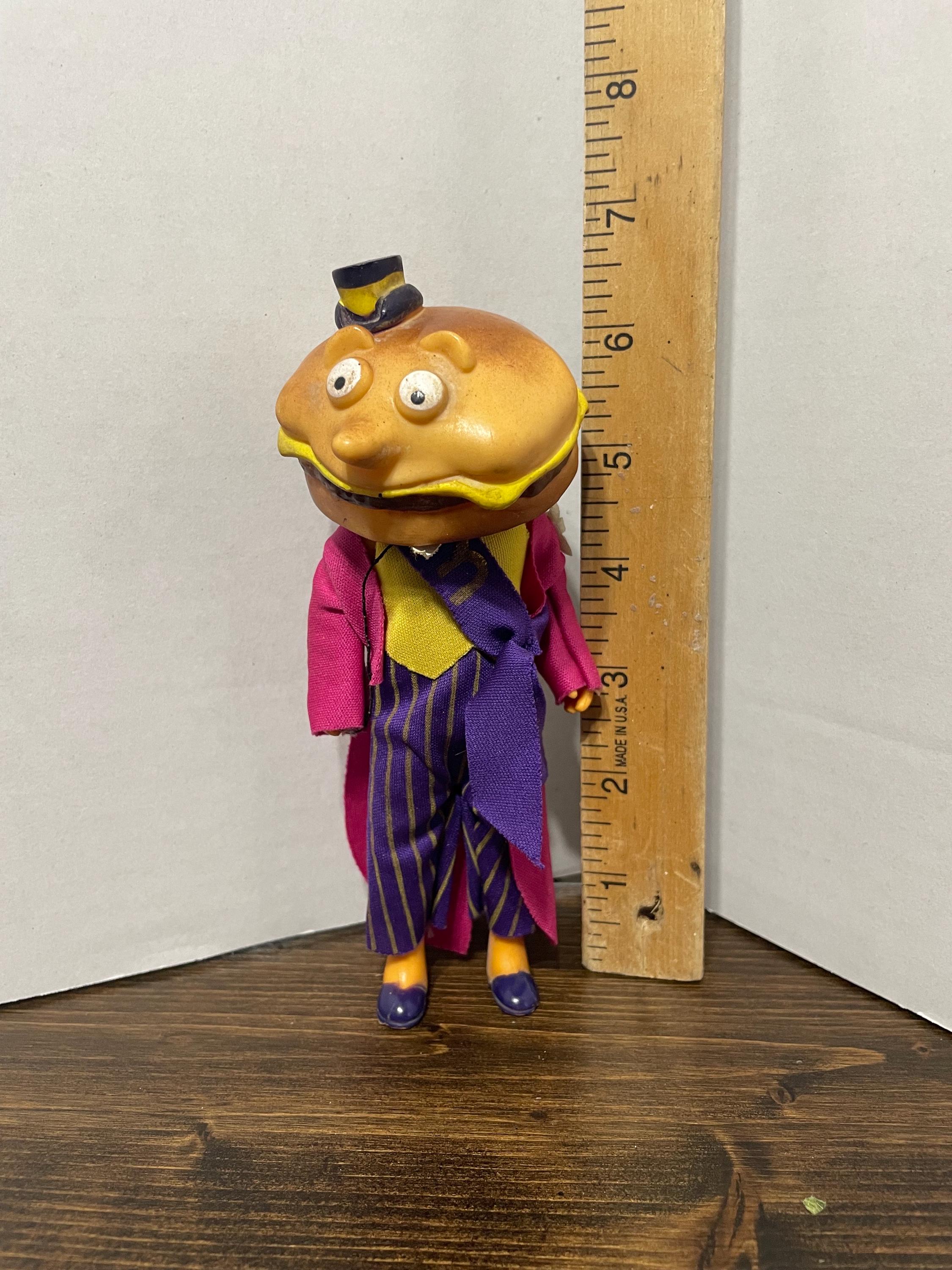 Vintage 1976 Remco Mcdonaldland MAYOR Mccheese Toggle Head Action