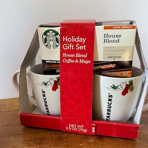 2011 Starbucks Geschenkset NIB, Kaffee- / Teetassen-Set, Starbucks-Sammlertassen,