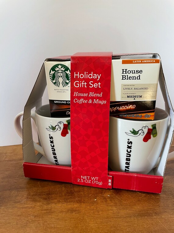 2011 Starbucks Gift Set NIB, Coffee/tea Mug Set, Starbucks Collector Mugs,  