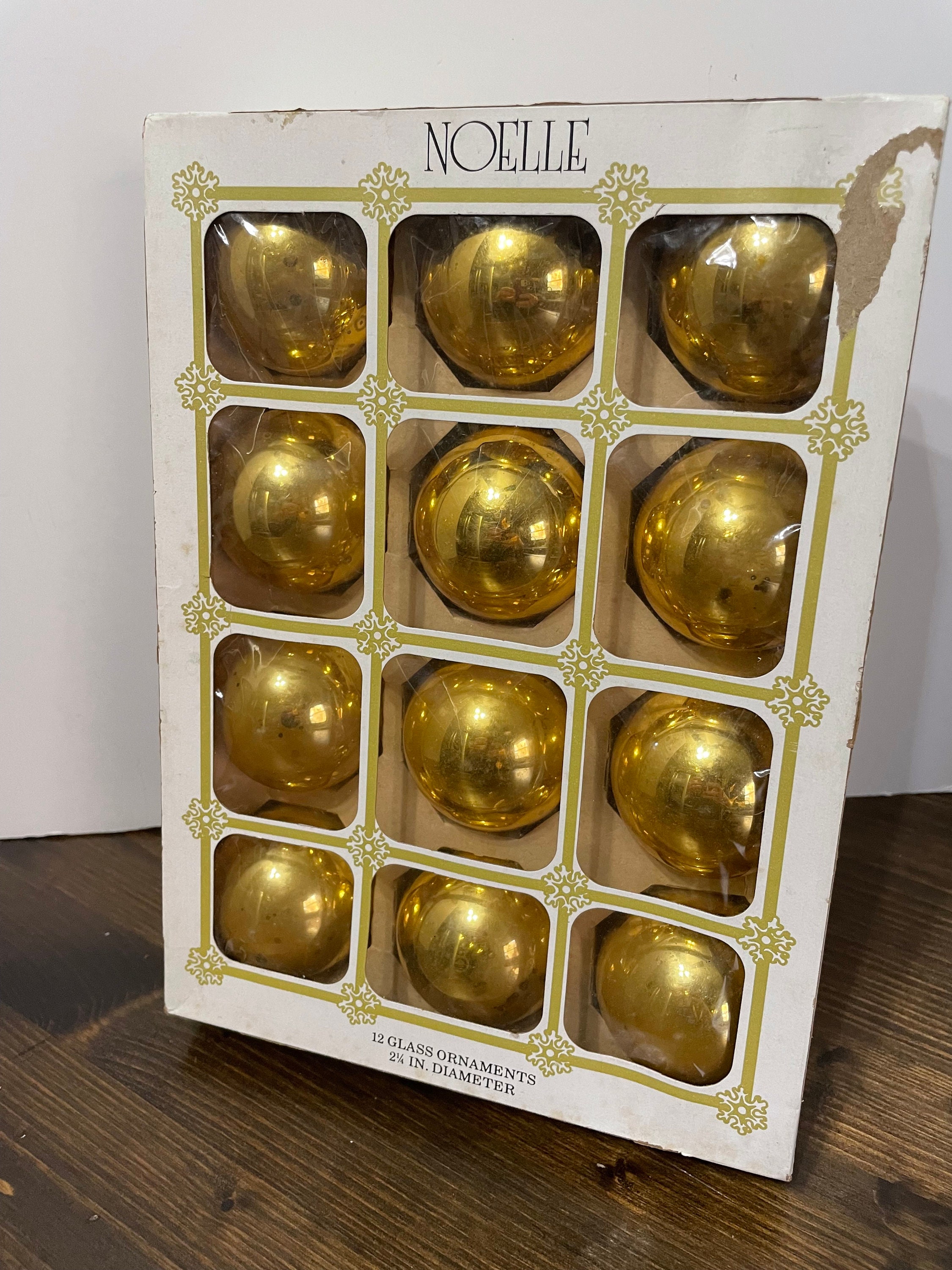 Gold Ornament Caps - Howaco Glass