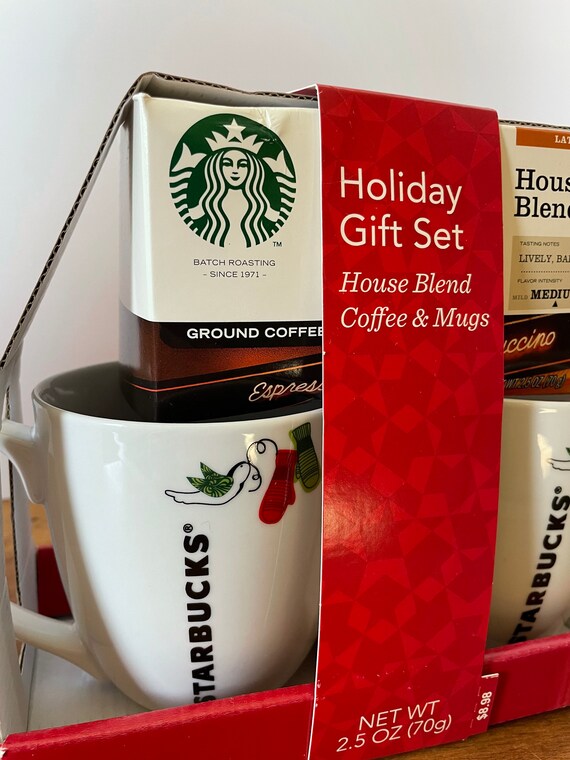2011 Starbucks Gift Set NIB, Coffee/tea Mug Set, Starbucks Collector Mugs,  