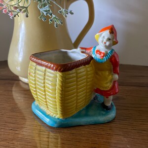 Little Dutch Girl Planter, Made in Japan,