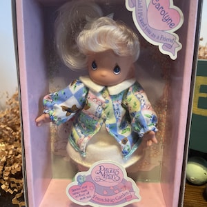 Vintage Precious Moments Doll Carolyne Friendship Garden Doll Precious Moments Collection