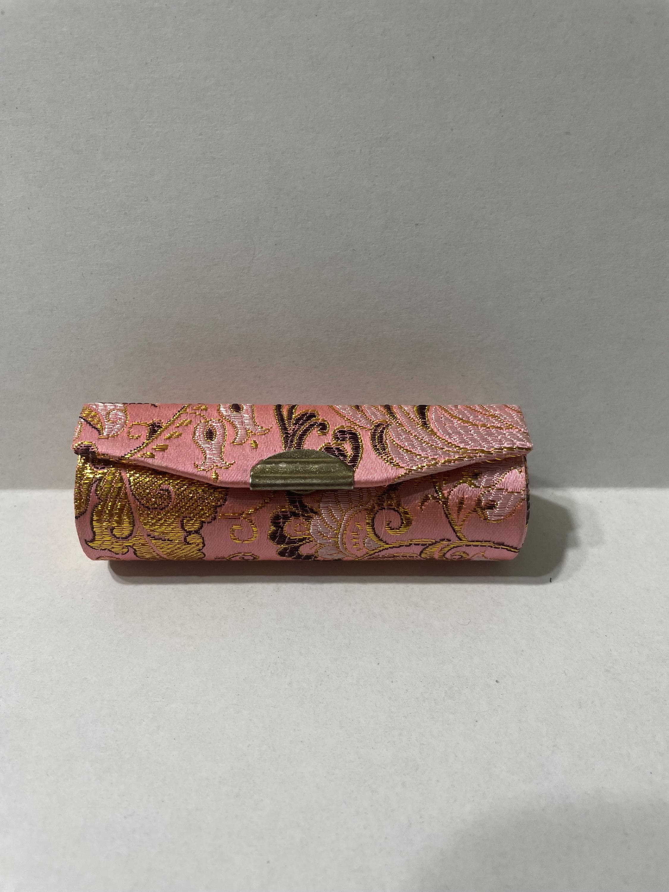 Vintage Lipstick Case with Mirror