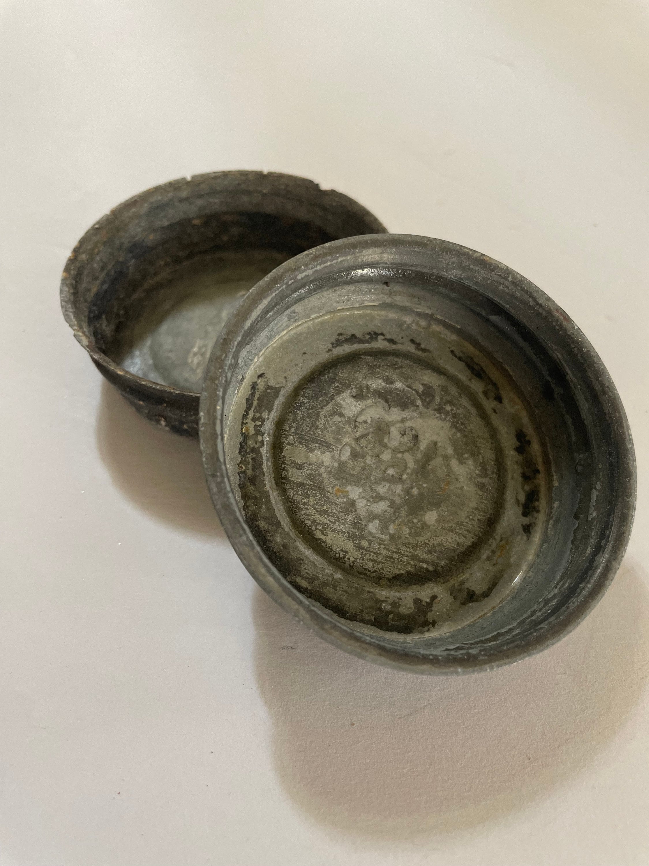Vintage Zinc Lids This listing is for ONE listing