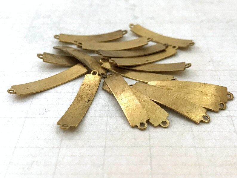 20 Vintage Brass Tags. 1 x 20 G Small Metal Name Plates Etsy