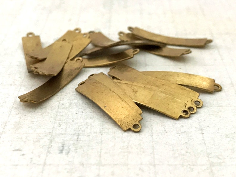 20 Vintage Brass Tags. 1 x 20 G Small Metal Name Plates Etsy