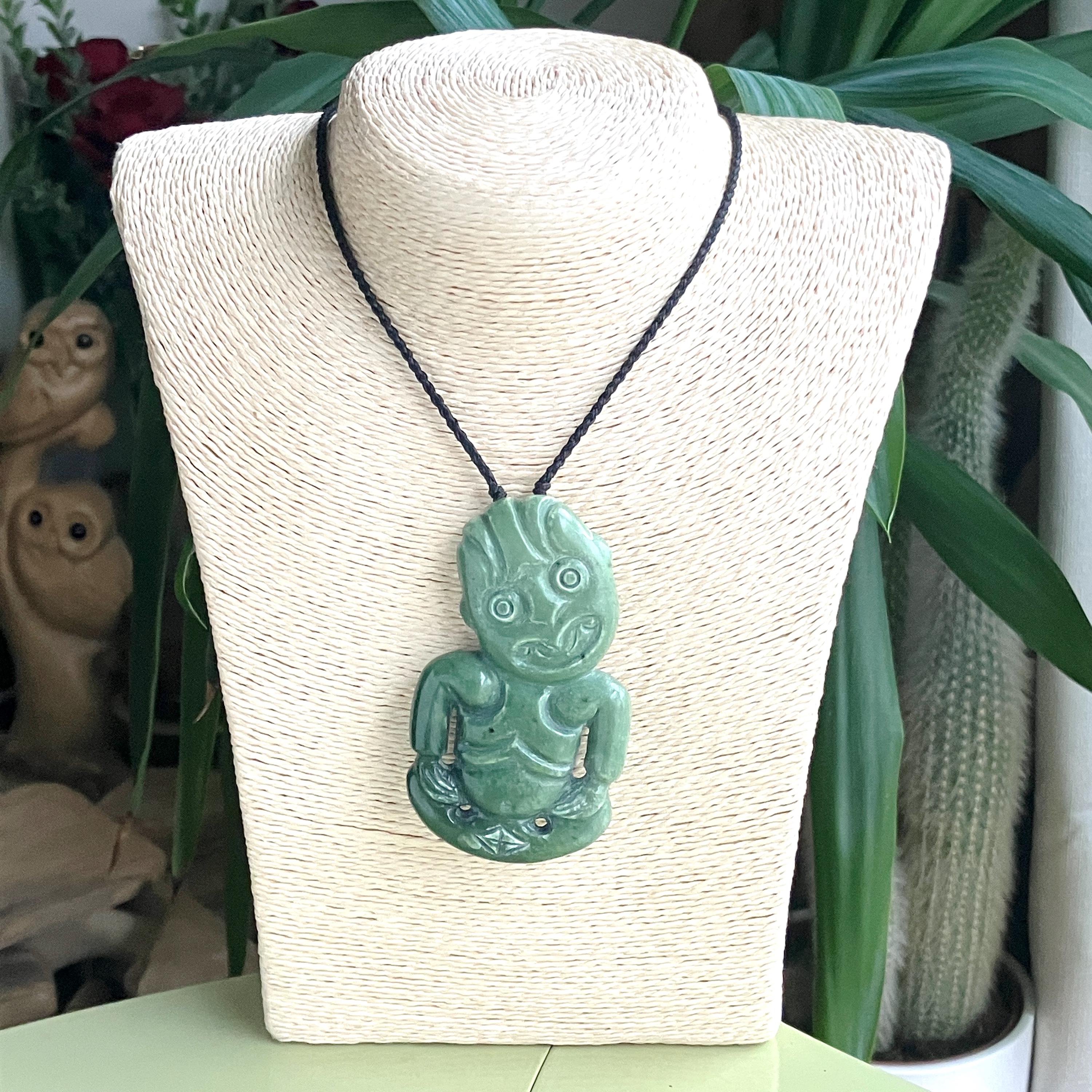 ニュージーランド ココプ ポウナム グリーンストーン ジェイド ヘイ