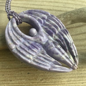 Large Turkish Lavender Jade Angel Pendant Necklace 68 Mm (TUR4386P) - Etsy