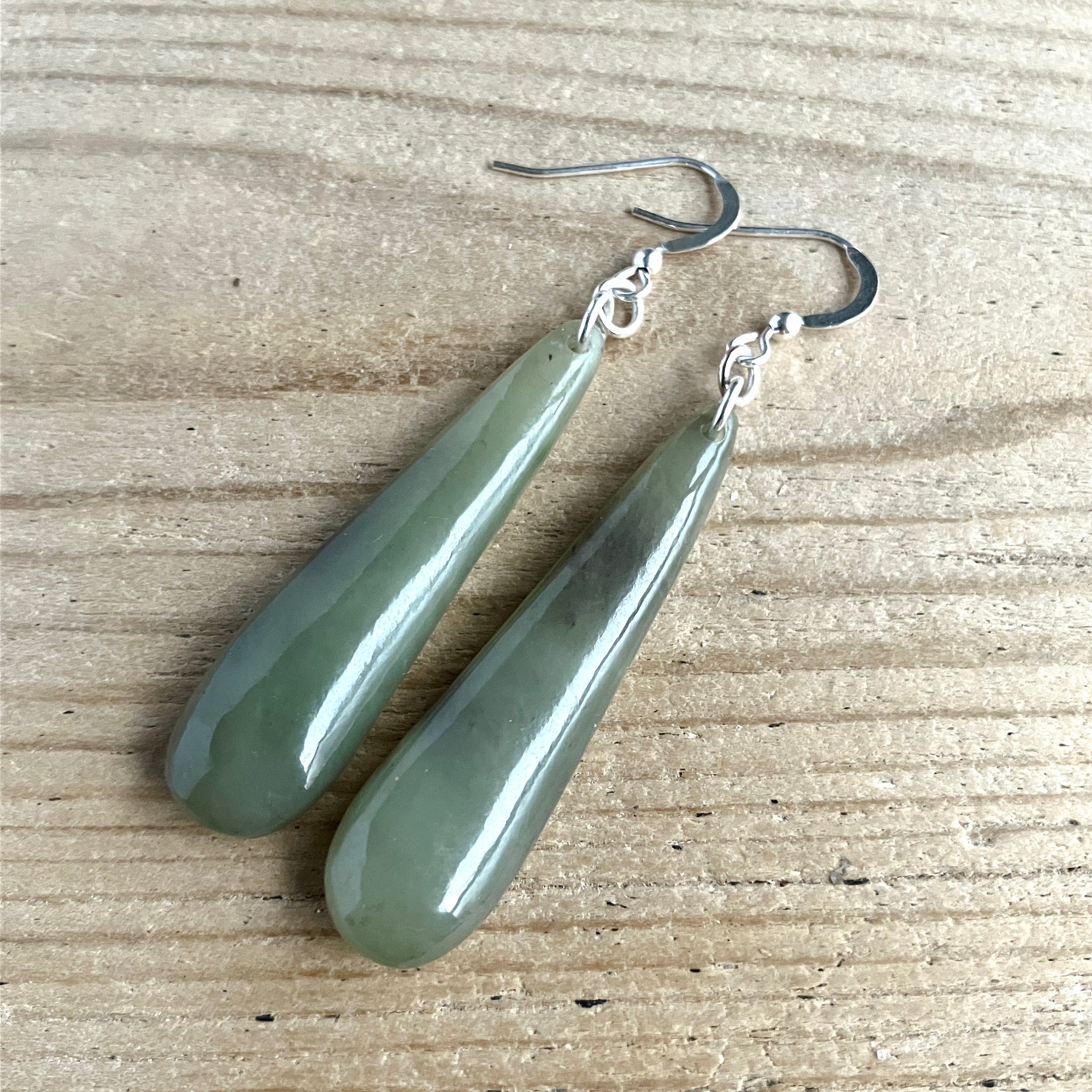 Greenstone drop hotsell earrings