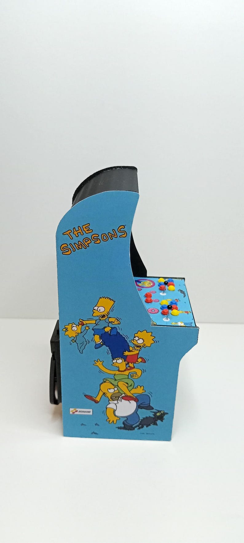 Simpsons Update Box For Note Counting Machine SIMPSONS 1/12 Scale Mini Arcade Cabinet Machine Gifts - With Light - Etsy