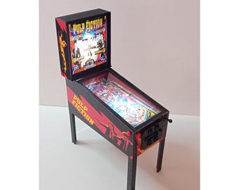 Pulp Fiction 1/12 Scale Mini Pinball Machine -  WITH LIGHT