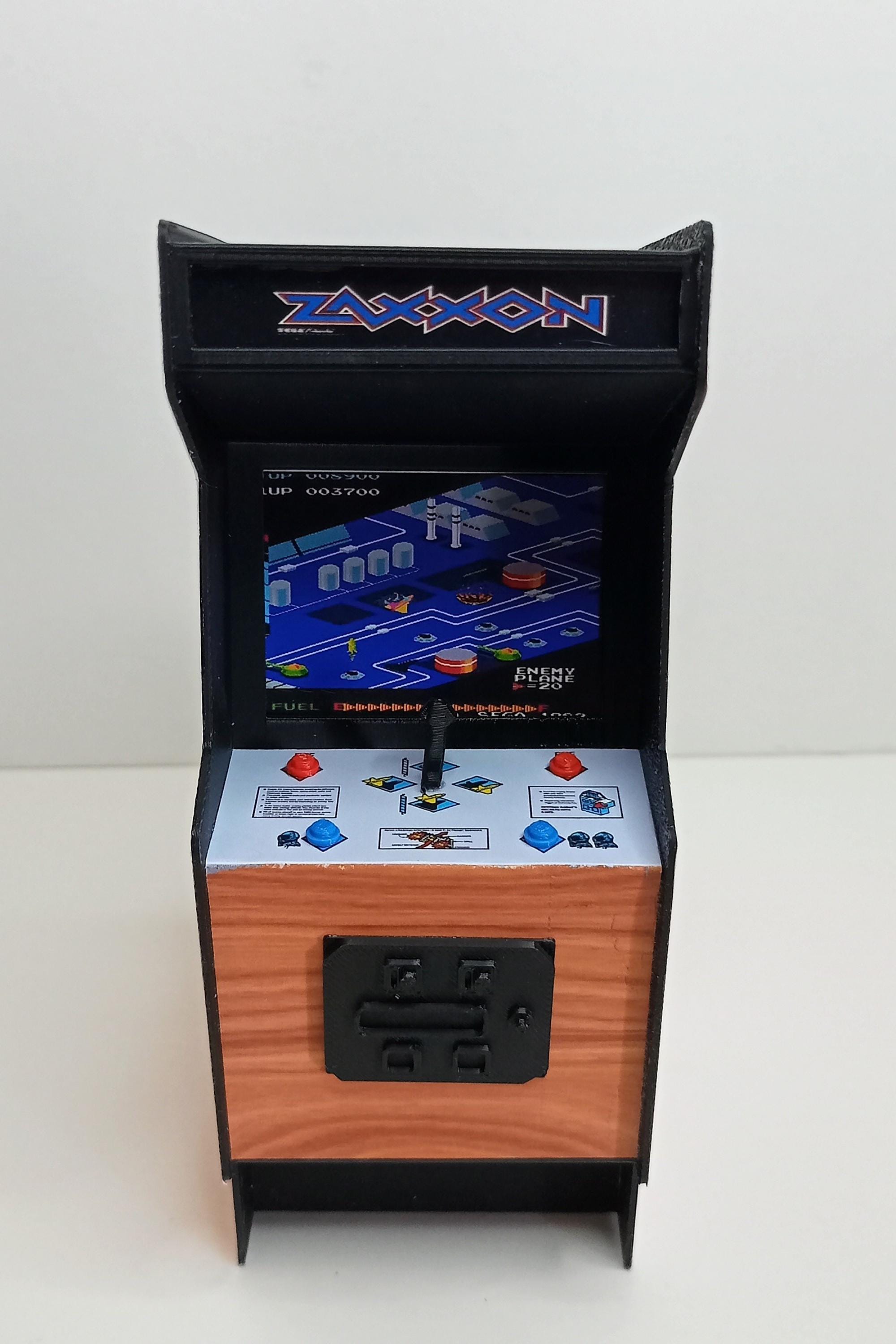 その他 ARCADE BOX ZAXXON 1/12 Scale Mini Arcade Cabinet, Miniature Dollhouse