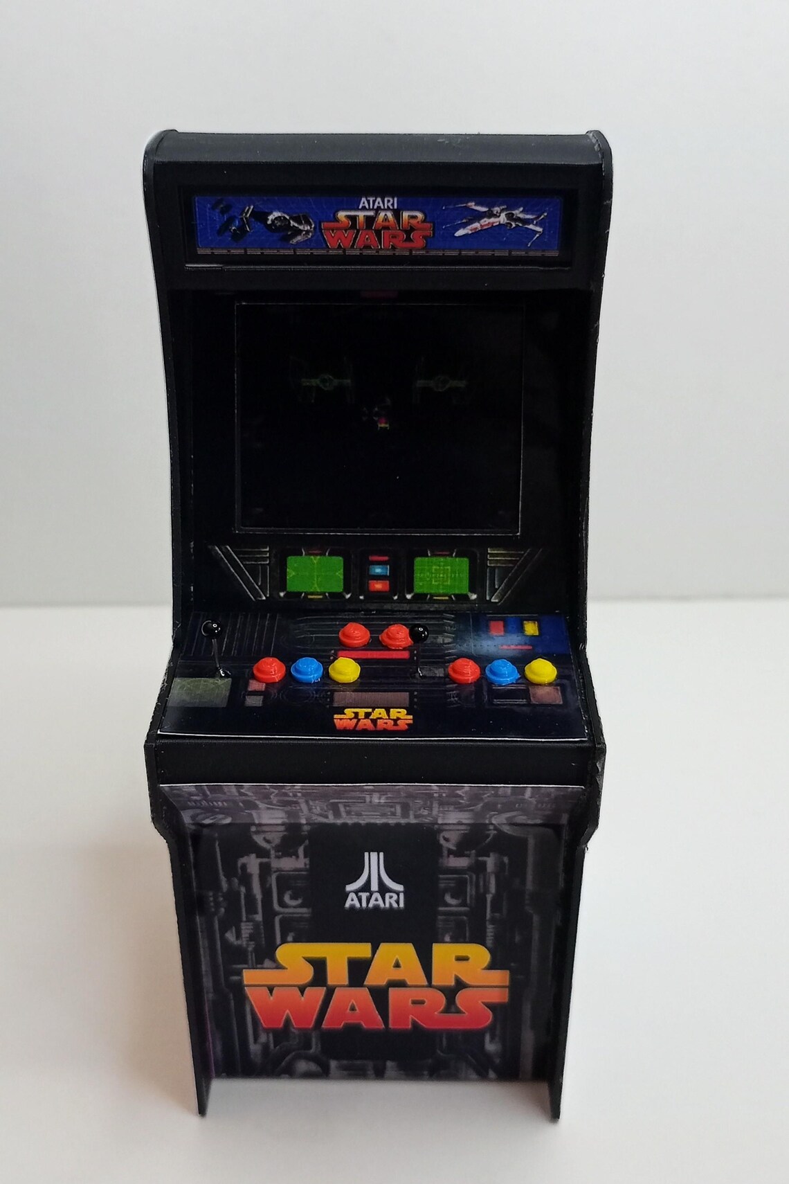 STAR WARS 1/12 Scale Mini Arcade Cabinet Machine Gifts - With Light - Etsy