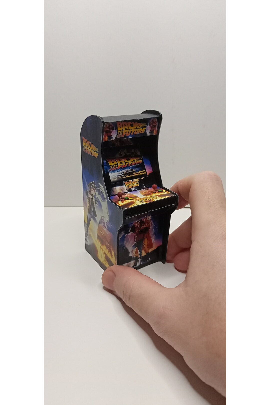 BACK to the FUTURE 1/12 Scale Mini Arcade Cabinet Machine Gifts - With ...