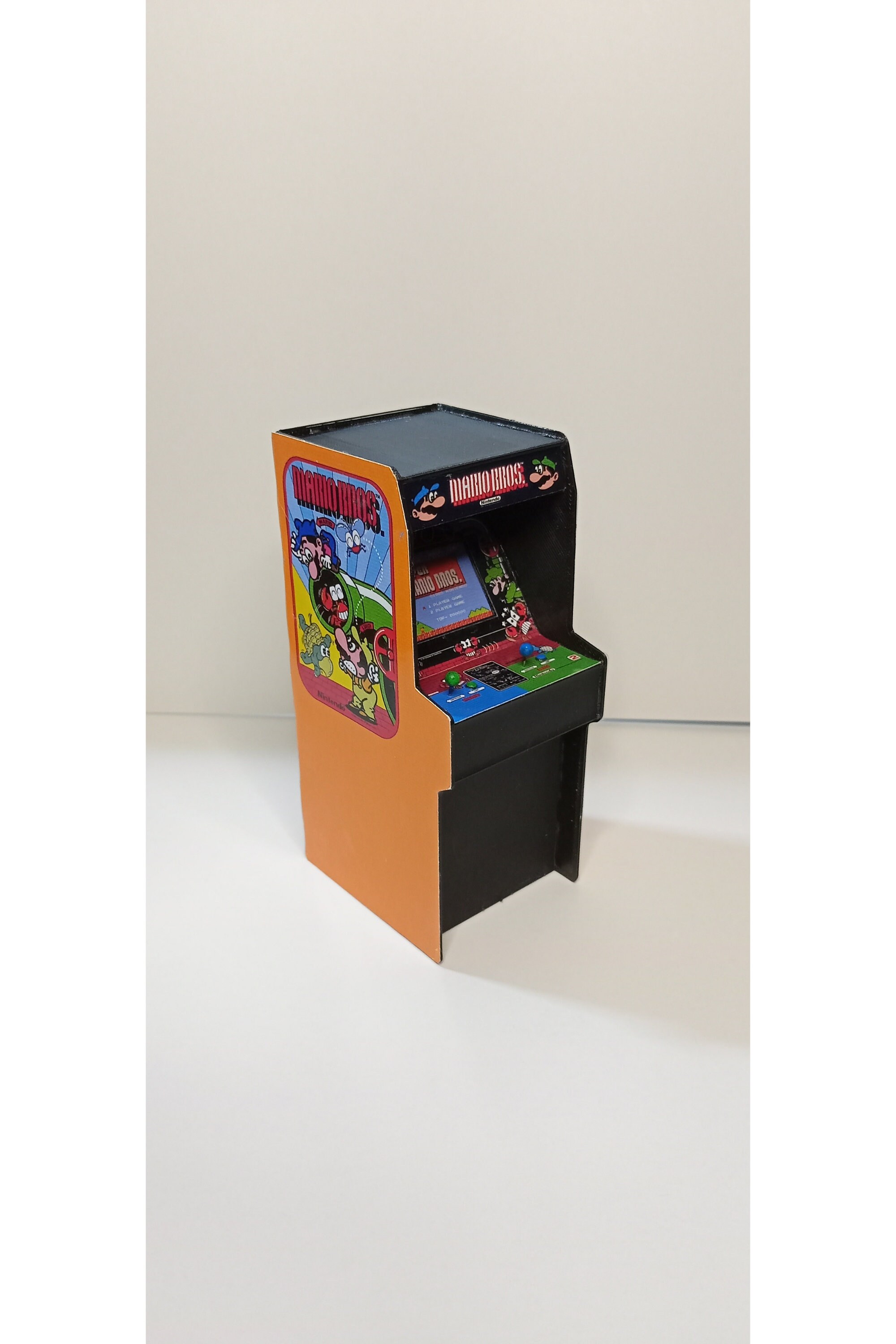 MARIO BROS 1/12 Scale Mini Arcade Cabinet Machine Gifts - With Light - Etsy