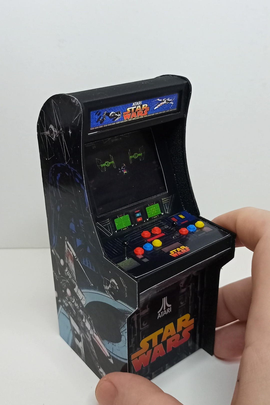 STAR WARS 1/12 Scale Mini Arcade Cabinet Machine Gifts - With Light - Etsy
