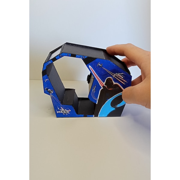 STAR WARS SIT 1/12 Scale Mini Arcade Cabinet - With Light