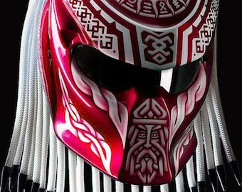 Predator Motorcycle Helmet Viking Custom DOT & ECE Certified
