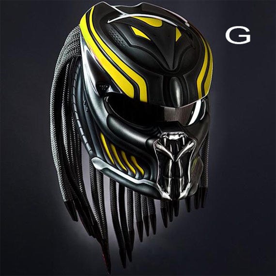 buy predator motorcycle helmet uk Predator Motorcycle Helmet Premium OG Custom DOT & ECE Certified