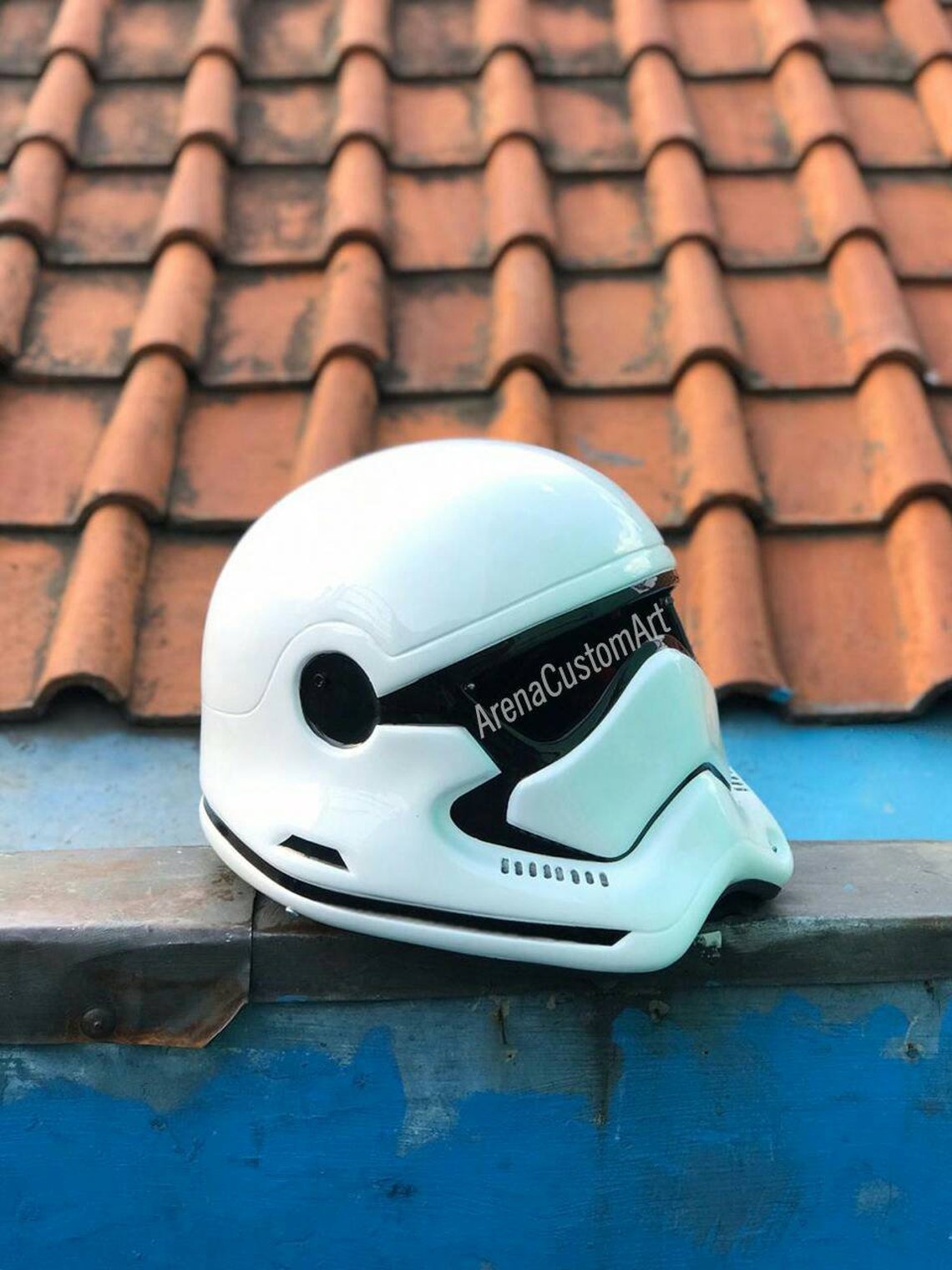 Starwars Stormtrooper Helmet Motorcycle Custom DOT & ECE | Etsy