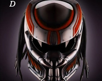 helmet predator lazada STRTG Motorcycle Full Face Mask Carbon Fibre Iron Man Braids with LCD Light Fringes, DOT/ECE Approval Included C, L 59-60 cm Automotive Adjustable straps and fitting system. AMAZON Helmets are SO MUCH