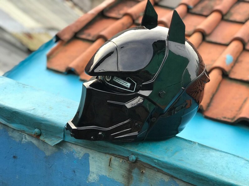 Batman Arkham Knight Helmet Motorcycle Custom Glossy Color DOT | Etsy