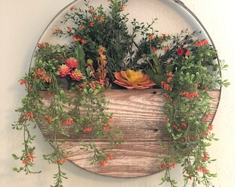 Hanging planter rings