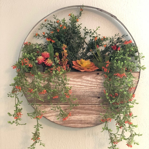 Hanging planter rings