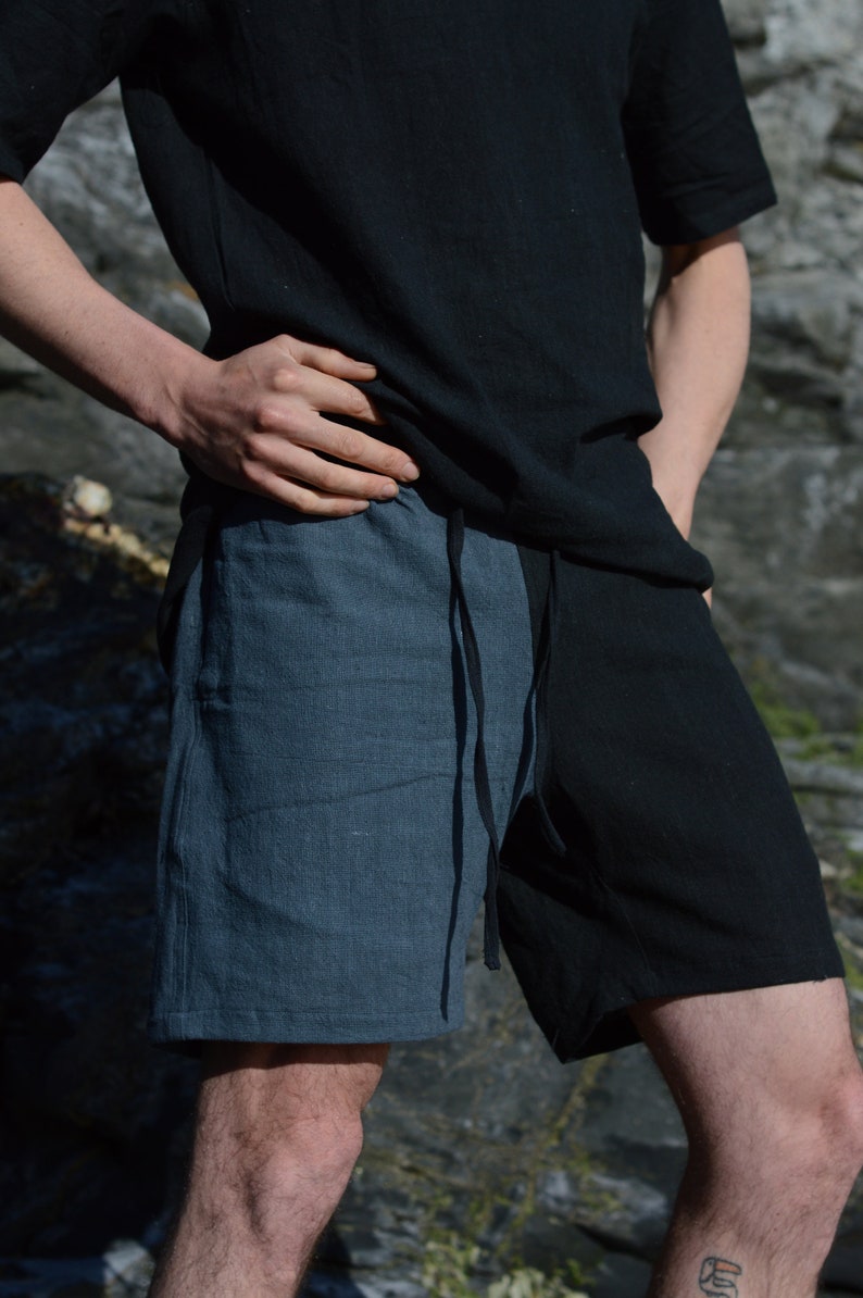 Mens Shorts / Summer Shorts / Casual shorts / Boardshorts / Beach Wear / Shorts for Men / Handmade Shorts SLATE/COAL