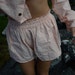 Shorts // Linen Shorts // Elasticated Waist // Summer // Linen Co- Ord // Handmade 