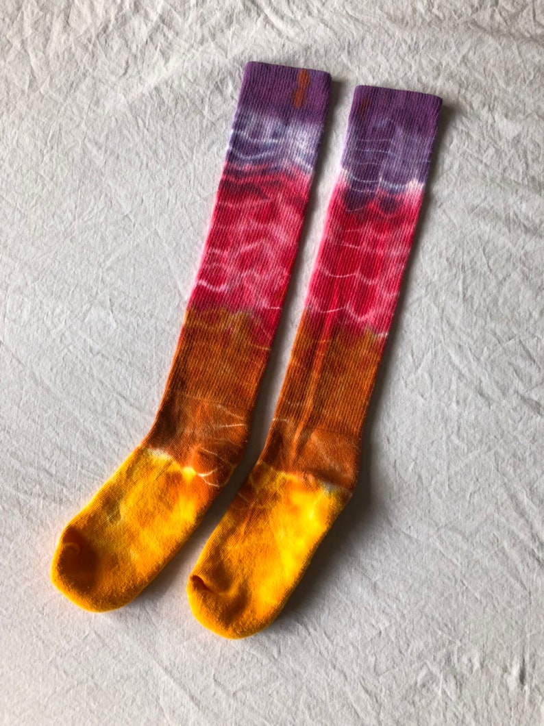 tie dye socks etsy