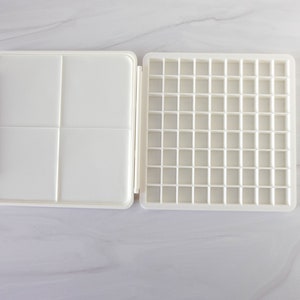 72 Half Pan Palette | Travel Palette | Half Pan  | Plein Air | Watercolor Paint Palette | Plant Based