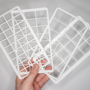 Large Watercolor Pan Template | Watercolor | Traveling artist | Color Swatching