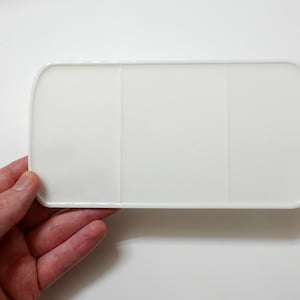 Bandeja de mistura de paleta fina 44 | Substituição | Paleta de bolso | Aquarela | Pintura de viagem