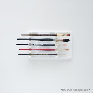 Brush Rest | Travel Palette | Plein Air | Watercolor Paint Palette | Plant Based