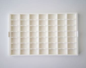 Modular 49 FULL Pan INSERT for XLarge Modular Palette Case | Travel Palette | Half Pan  | Plein Air | Watercolor Paint Palette | Plant Based
