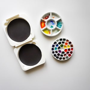 Palette Case for Circle Palette | Pocket Palette | Travel Palette | Thin Palette | Snap Closure