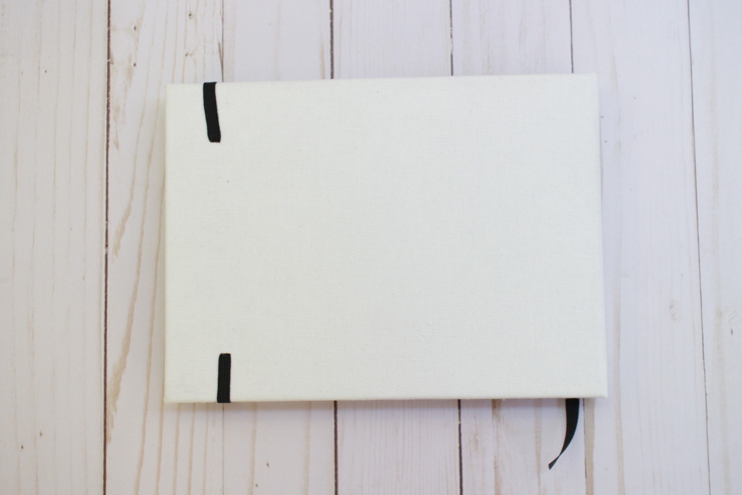A4 Sketchbook White Canvas Sketchbook Journal 80 lb. Tone Etsy