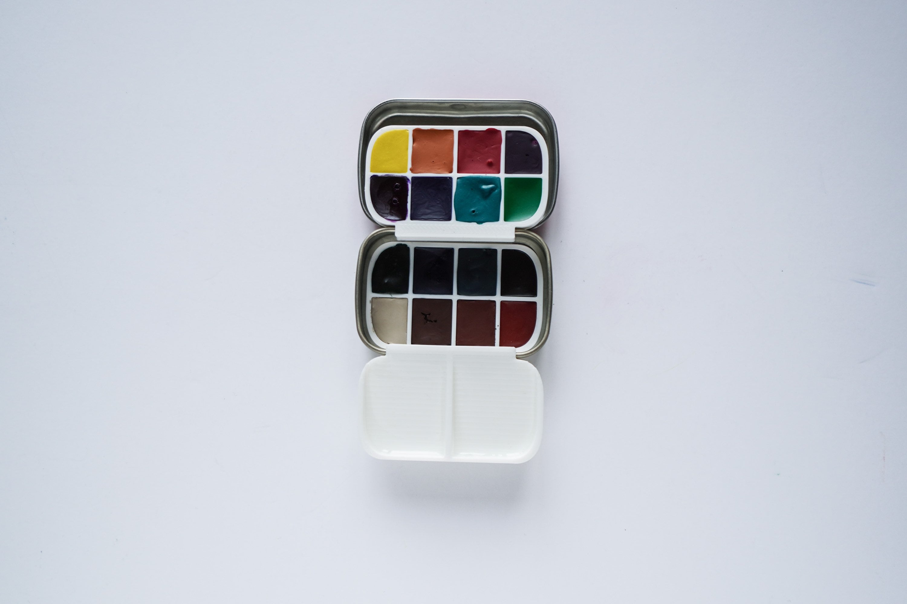 Mini Watercolor Palette Empty Mini Pans 1.0ml Pans 0.5ml Pans Mini