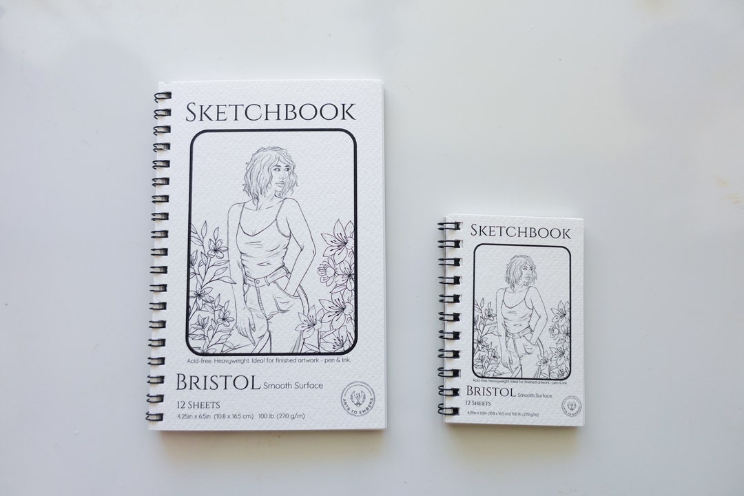 Bristol Sketchbook Drawing Mixed Media Travel Sketch Etsy