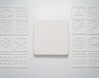 Mini Template Collection | Set 1-4 | Watercolor | Traveling artist | Color Swatching