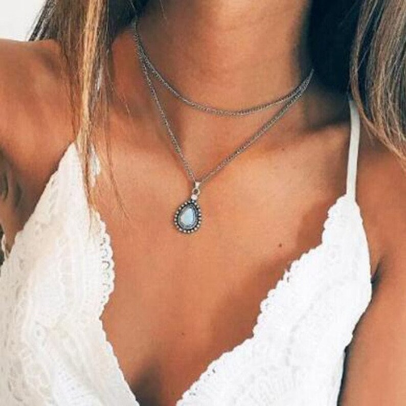 Doris Dai Multilayer Coin Tassels Lariat Bar Necklaces Beads Choker Feather Pendants Necklaces For Women