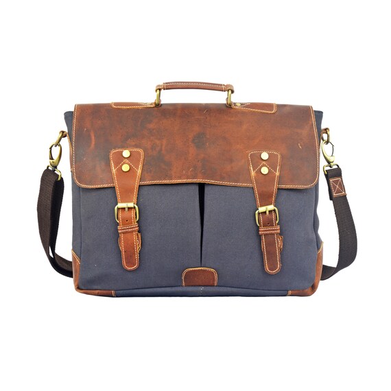 canvas laptop bag mens