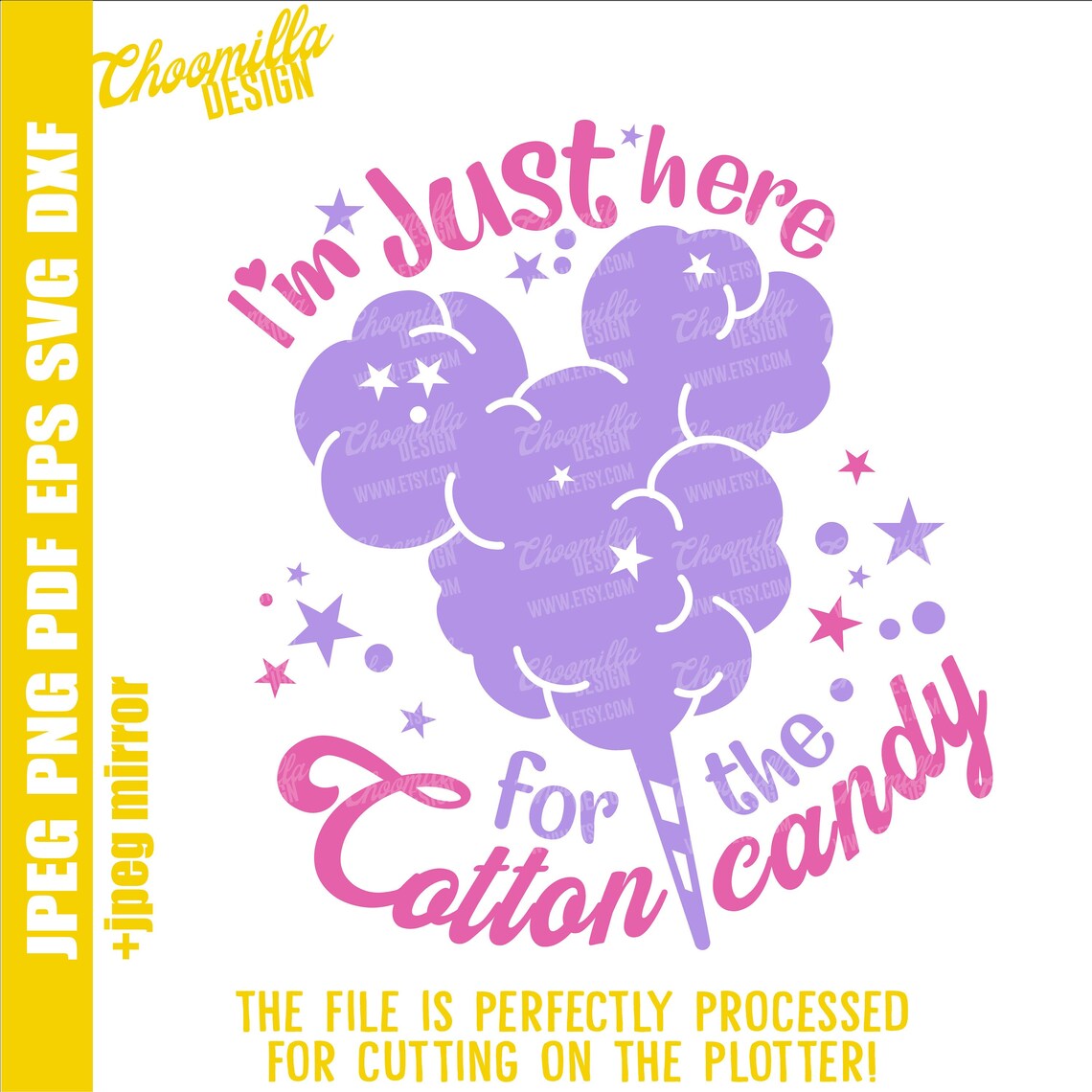 Download Mickey Mouse cotton candy svg t-shirt cut file. For Cricut | Etsy